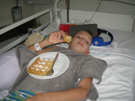 mmm een lekkere Brusselse wafel